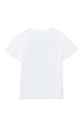 White Polo Logo T-Shirt